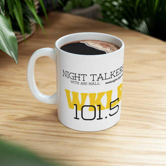 NIGHT TALKERS RADIO OFFICIAL COFFEE MUG – FROM THE FEATURE FILM NIGHT TALKERS